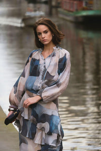 Adorne blue blouse