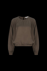 Caravan lightness of being gathered blouse