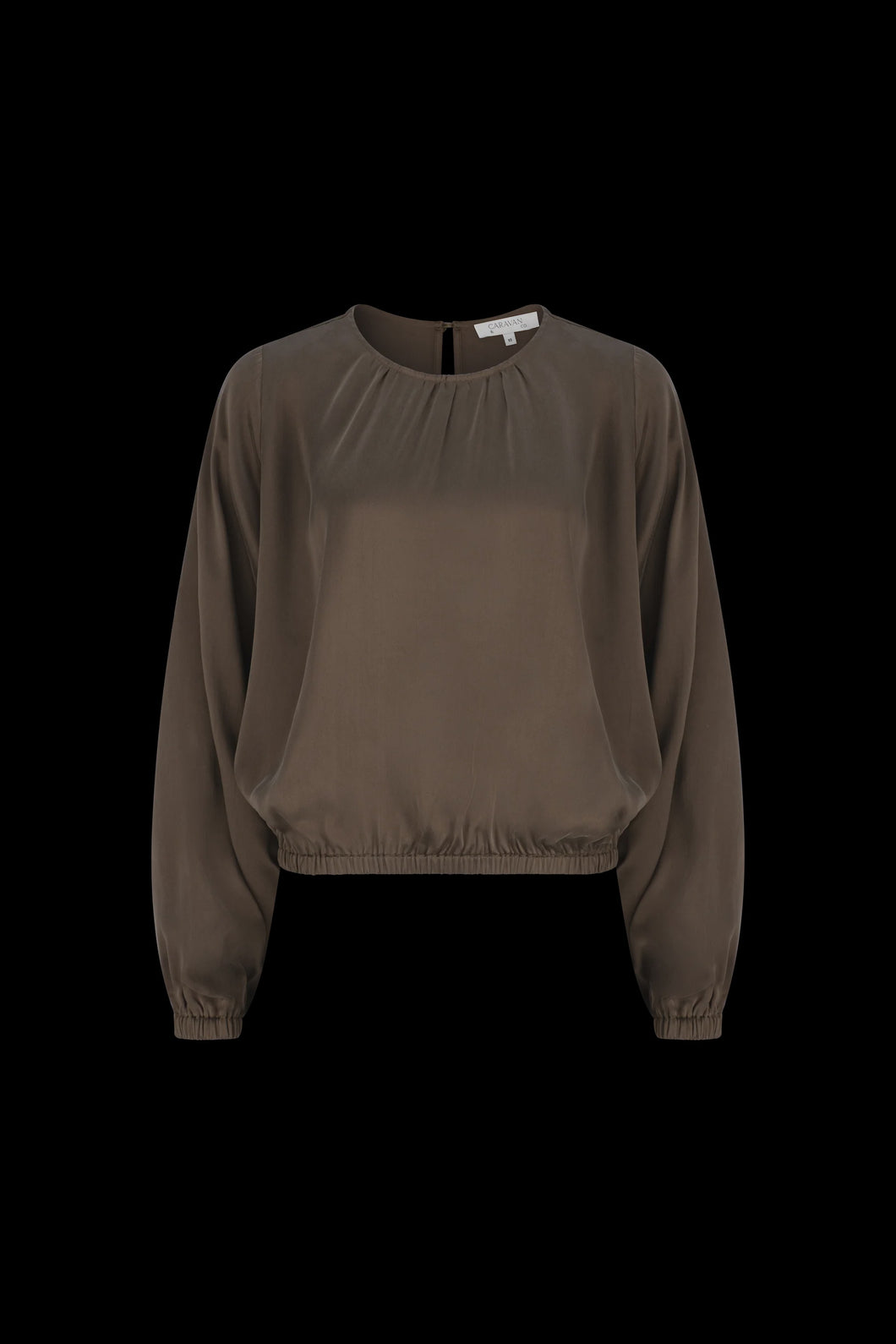 Caravan lightness of being gathered blouse