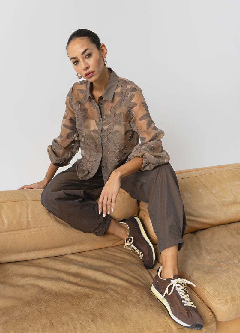Coster flower structure shirt