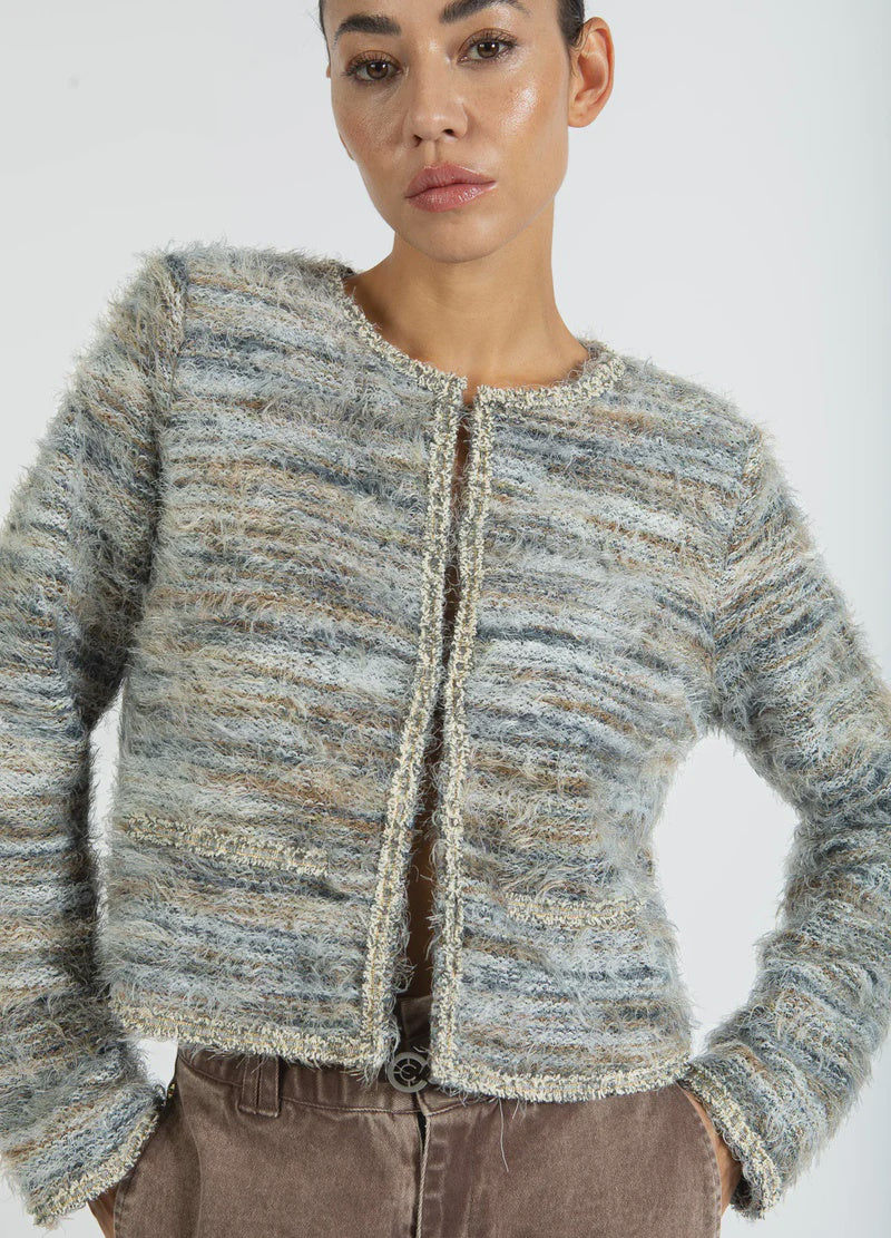 Coster fluffy mix jacket
