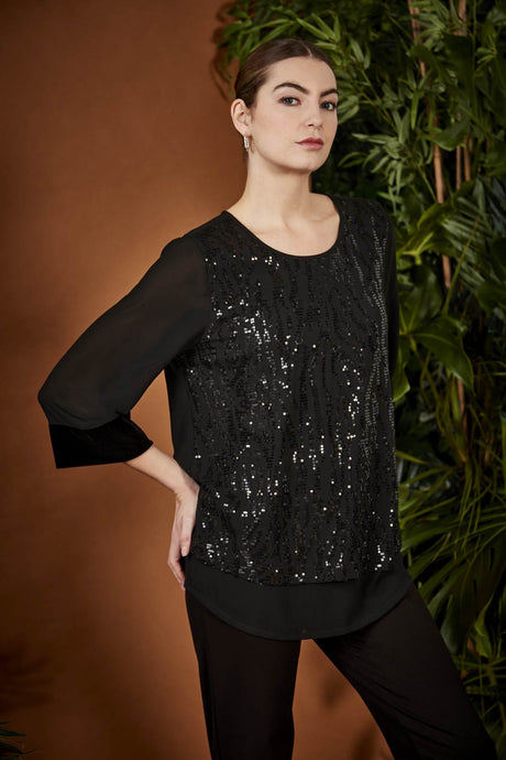 Verge glamour top