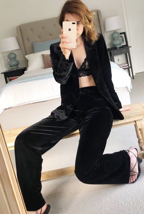 Kamare velvet pants