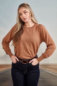 Verge bronte caramel sweater