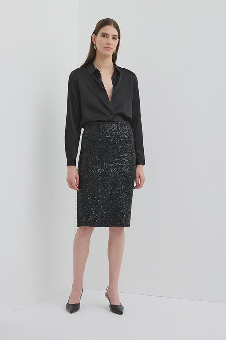 Caravan sequin skirt