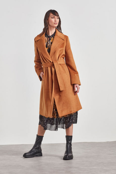 Verge foxtail coat