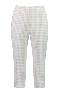 verge acrobat gingham capri