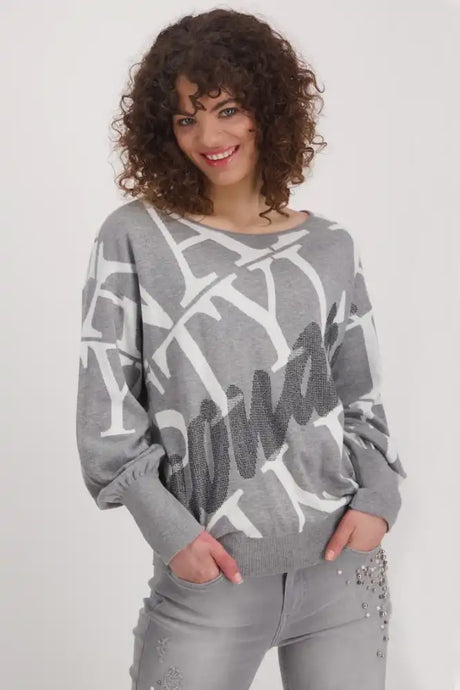Monari platinum sweater / 40